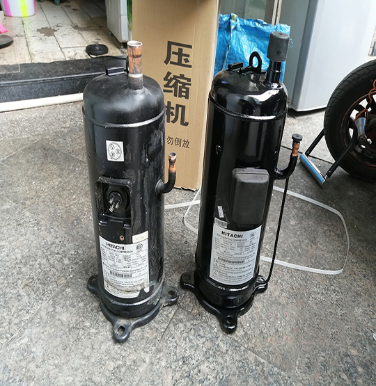 沈北新中央空调压缩机的更换维修